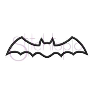 Halloween Bat Applique Design - Image 2