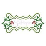 Holly Embroidery Frame #1 - Image 2
