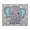 elephant machine applique design