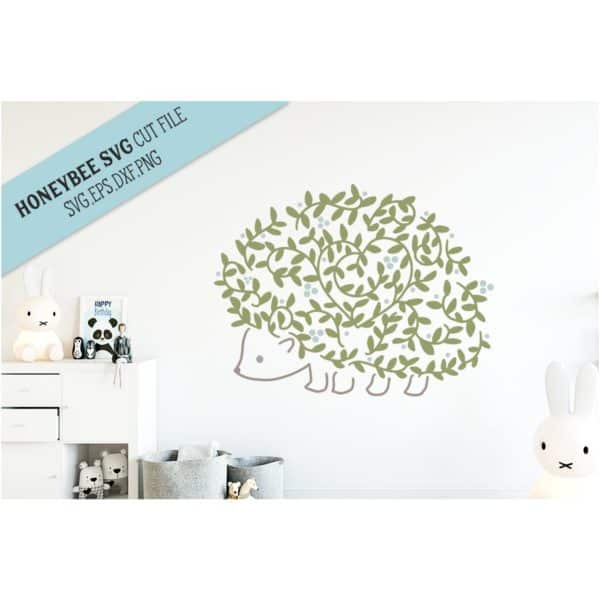 Hedgehog SVG Cut File