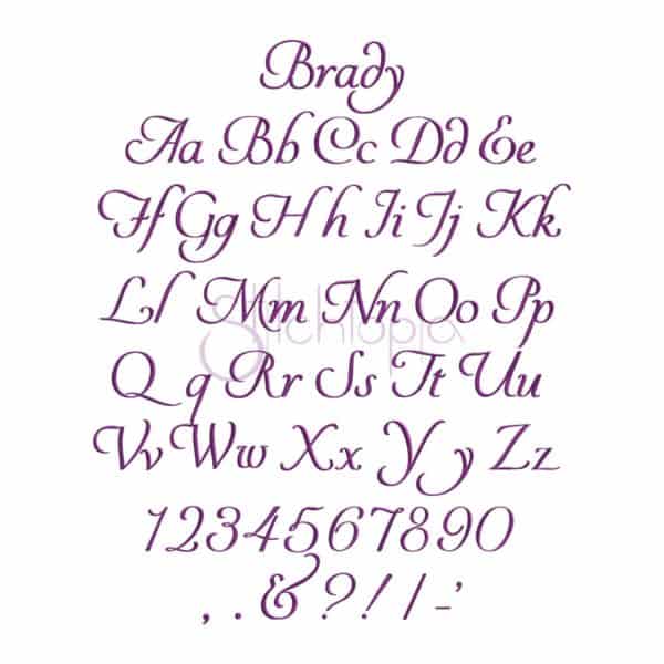 Script Embroidery Font Bundle - 10 Fonts - Image 11
