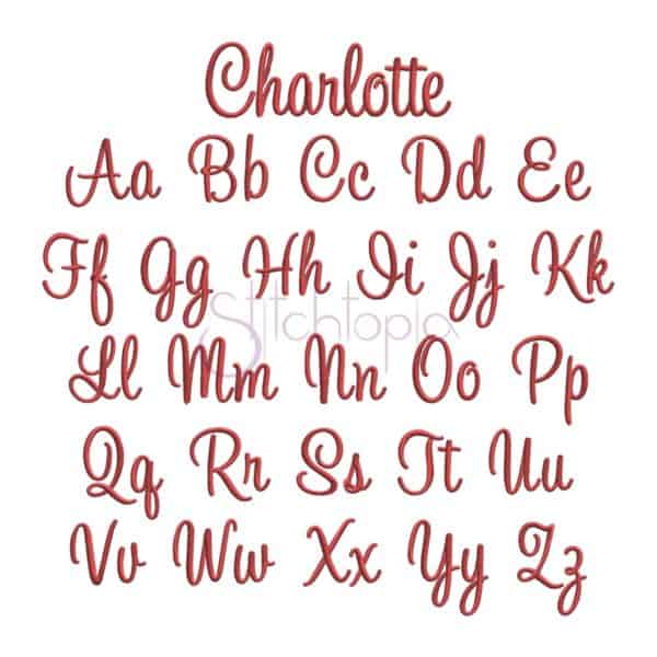 Script Embroidery Font Bundle - 10 Fonts - Image 2