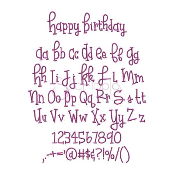 Kid Embroidery Font Bundle - 10 Fonts - Image 6