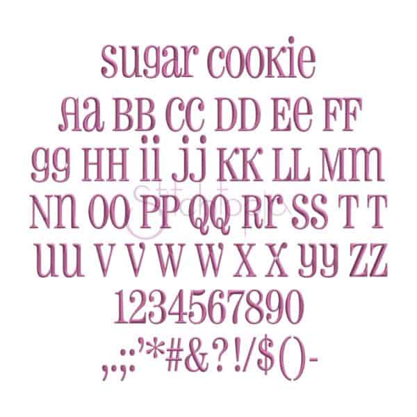 Kid Embroidery Font Bundle - 10 Fonts - Image 10