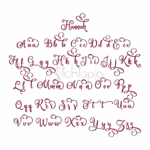 Script Embroidery Font Bundle - 10 Fonts - Image 7