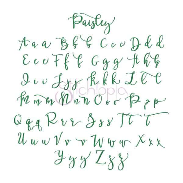 Script Embroidery Font Bundle - 10 Fonts - Image 10