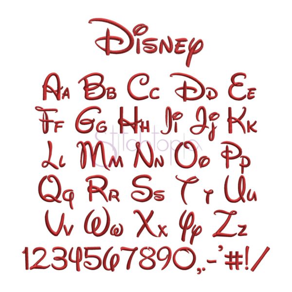 Script Embroidery Font Bundle #4 - 10 Fonts - Image 10