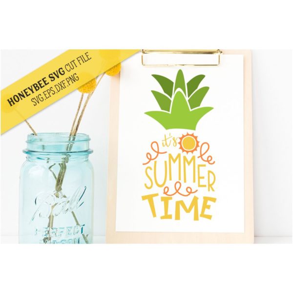 It's Summer Time SVG Cut File