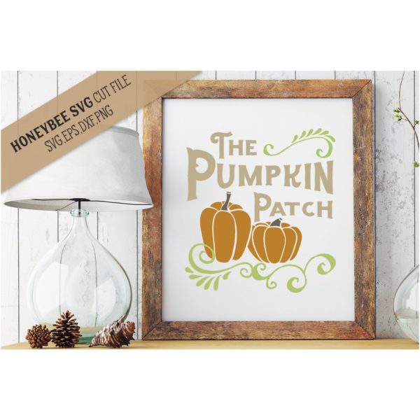 The Pumpkin Patch SVG Cut File