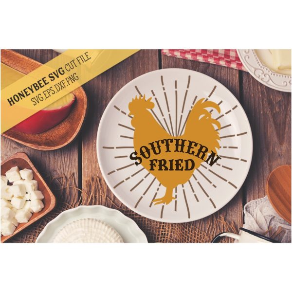 Southern Fried Chicken SVG Cut File
