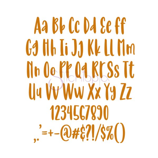 Kid Embroidery Font Bundle #2 - 10 Fonts - Image 5
