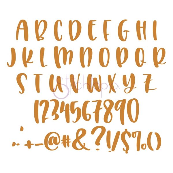 Kid Embroidery Font Bundle #3 - 10 Fonts - Image 8
