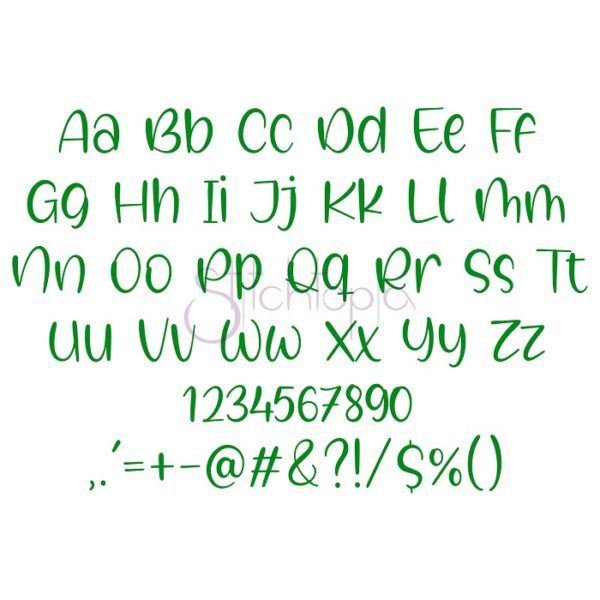 Kid Embroidery Font Bundle #3 - 10 Fonts - Image 5