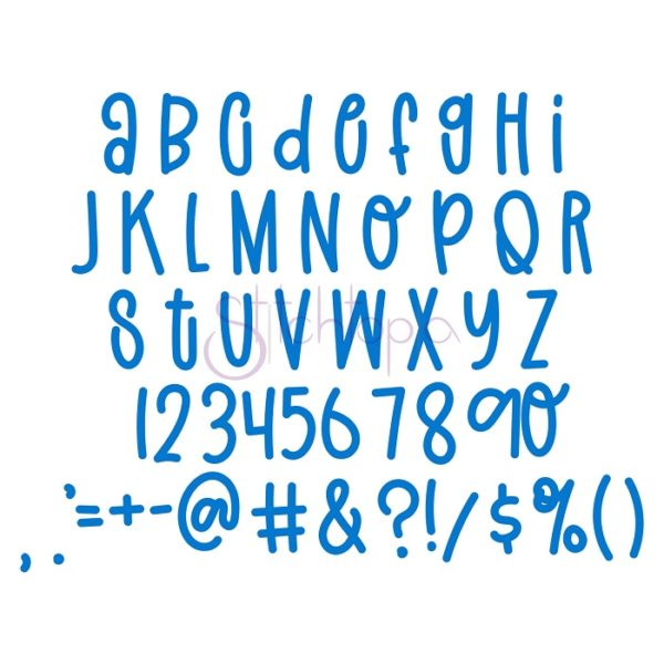Kid Embroidery Font Bundle #3 - 10 Fonts - Image 6