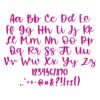 Script Embroidery Font Bundle #7 - 10 Fonts - Image 7