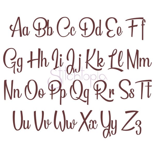 Script Embroidery Font Bundle #9 - 10 Fonts - Image 6