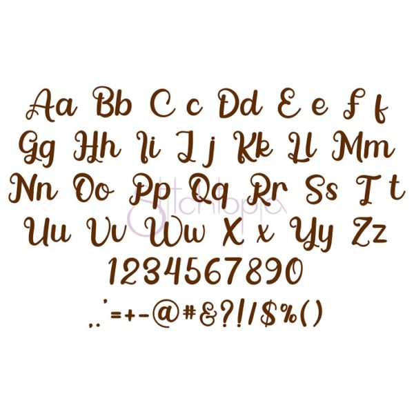 Script Embroidery Font Bundle #12 - 10 Fonts - Image 9
