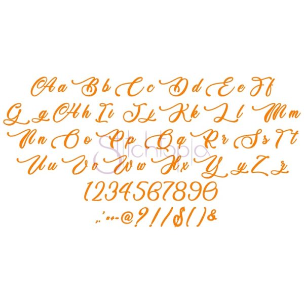 Script Embroidery Font Bundle #12 - 10 Fonts - Image 5