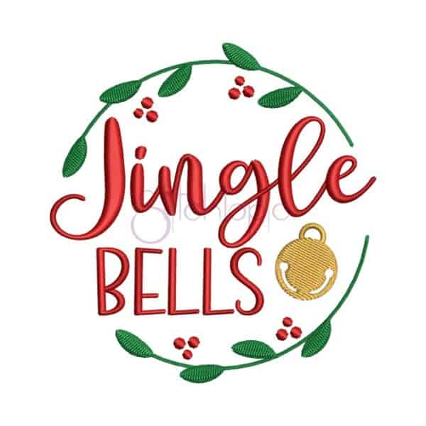 Jingle Bells Embroidery Design