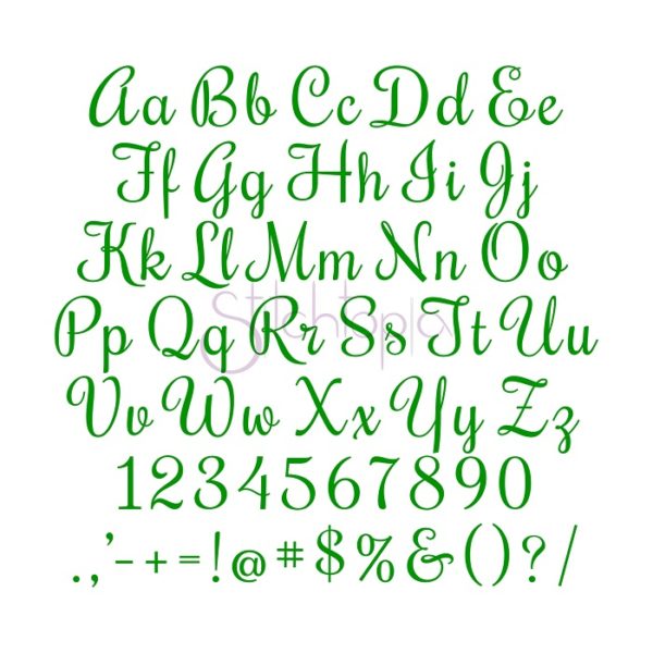 Script Embroidery Font Bundle #13 - 10 Fonts - Image 5