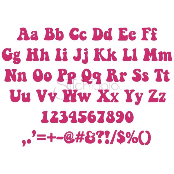 Kid Embroidery Font Bundle #6 - 10 Fonts - Image 7