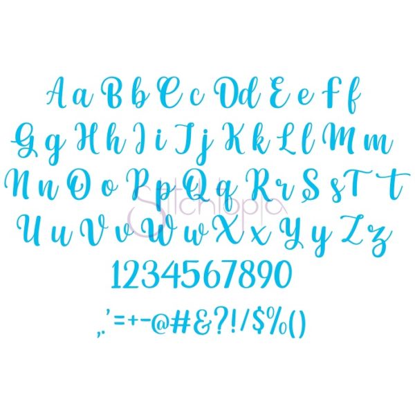 Script Embroidery Font Bundle #14 - 10 Fonts - Image 8