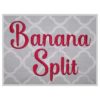 Banana Split Embroidery Font 2.5" 3" 3.5" 4" 5"