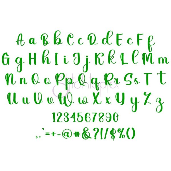 Script Embroidery Font Bundle #14 - 10 Fonts - Image 6