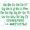 Apple Pie Embroidery Font .75" 1" 1.25" 1.5" 2" - Image 2