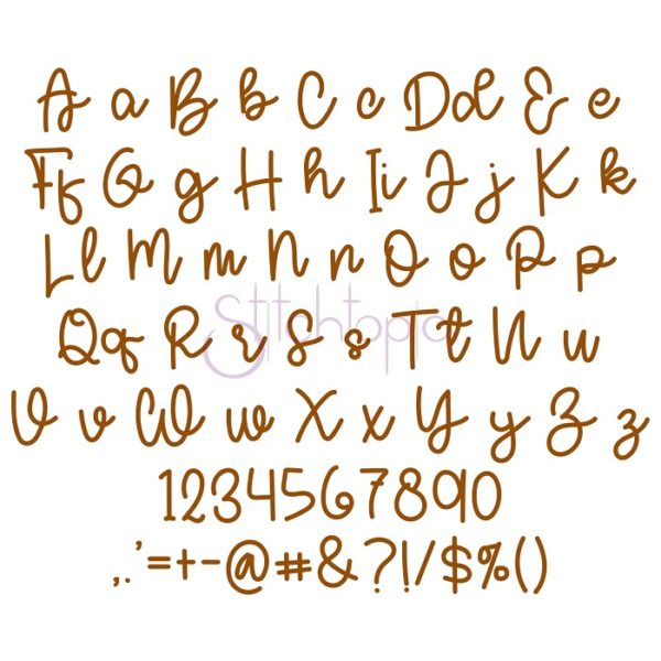 Script Embroidery Font Bundle #14 - 10 Fonts - Image 10