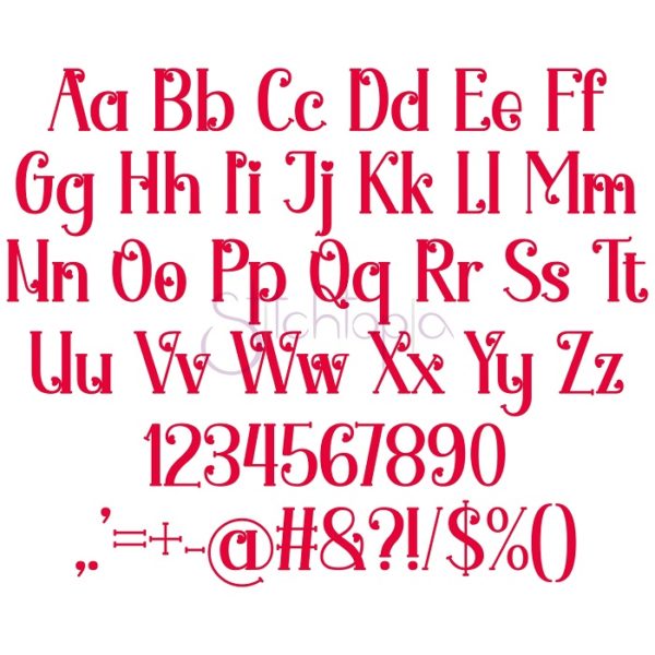 Kid Embroidery Font Bundle #7 - 10 Fonts - Image 3
