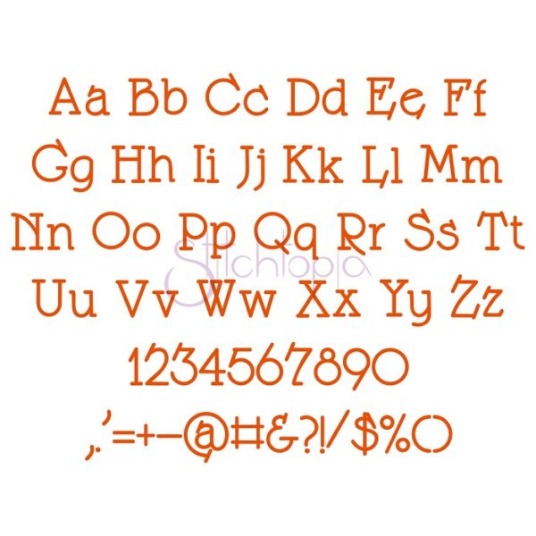 Kid Embroidery Font Bundle #8 - 10 Fonts - Image 9