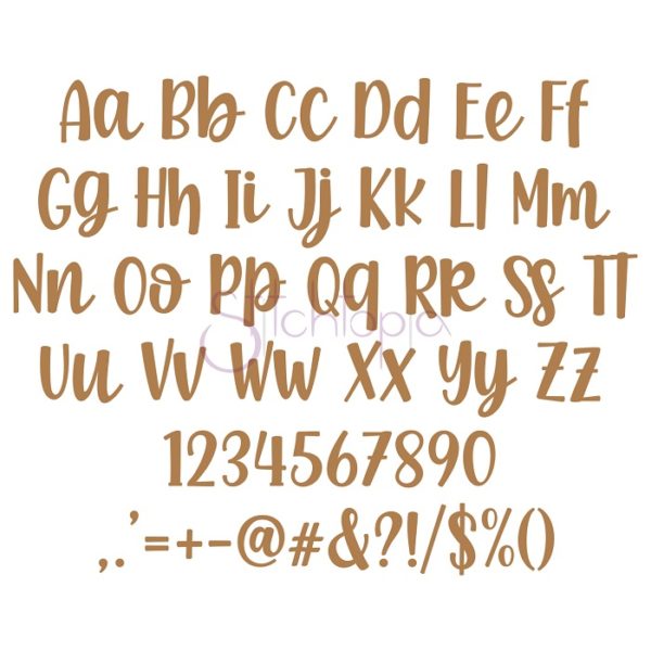 Kid Embroidery Font Bundle #8 - 10 Fonts - Image 5