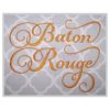 Baton Rouge Embroidery Font #2 - 2.5" 3" 3.5" 4" 5"