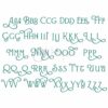 Script Embroidery Font Bundle #22 - 10 Fonts - Image 4