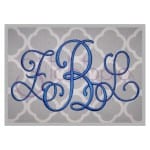 Phoebe Monogram Font - 5", 6", 7"