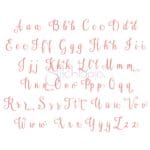 Kaelin Embroidery Font #1 - 1" 2" 3" - Image 2
