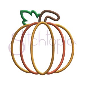 Pumpkin Applique Design Set - Image 2