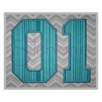 Sports Applique Font Set - 5", 6", 7" Letters & Numbers