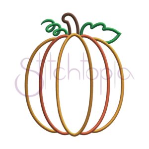 Pumpkin Applique Design Set - Image 5