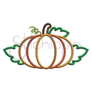 Pumpkin Applique Design Set - Image 6