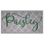 Paisley Embroidery Font Set 1" 1.5" 2" 2.5" 3"