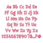 Dr Soos Applique Font - 5", 6", 7" - Image 2