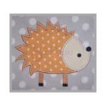 Forest Animals Hedgehog Applique Design