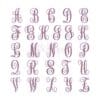 Elegant Filled Embroidery Monogram - 3" 3.5" 4" 4.5" 5" 5.5" - Image 2