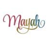 Mayah Embroidery Font  Bundle #1-3 - .5" 1" 1.5" 2" 2.5" 3"