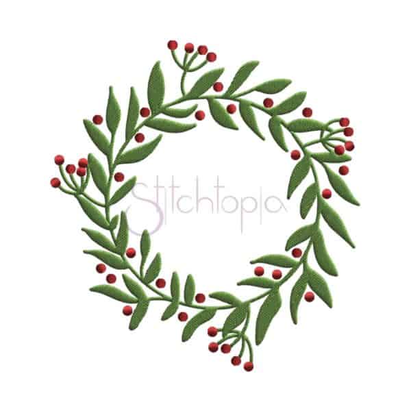 Leaves & Berries Embroidery Frame - Image 3