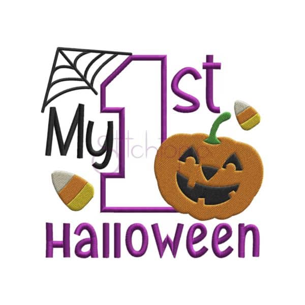 My First Halloween Applique Design - Image 2