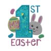 My First Easter Applique with Fabric