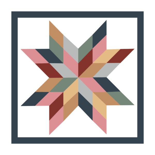 Katie Star Barn Quilt SVG Cut File - Image 2